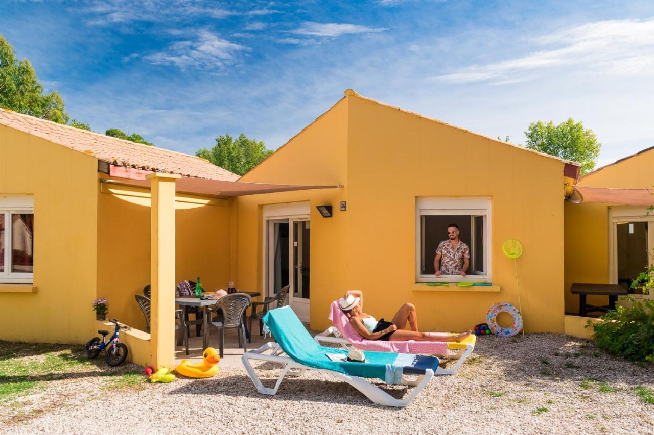 Camping L'Occitan Vias Eksteriør billede