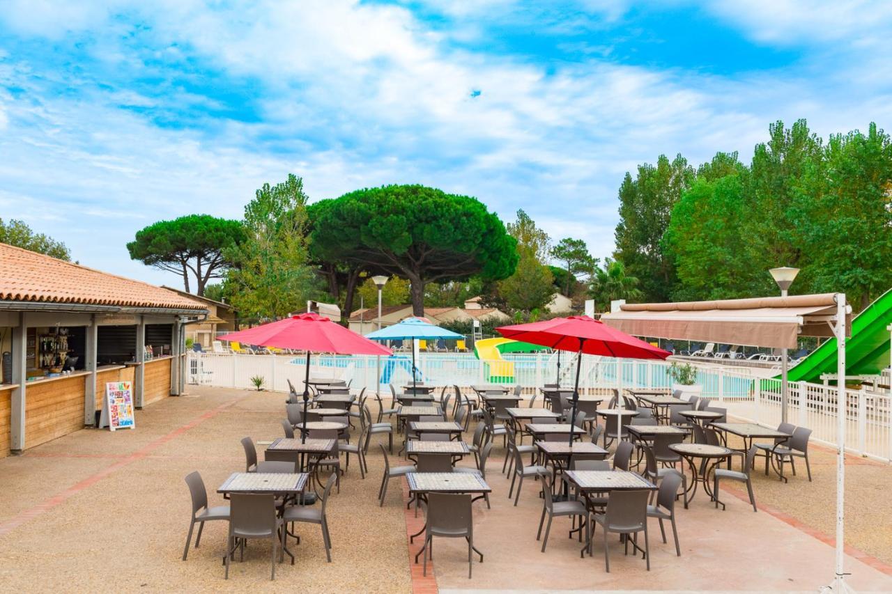 Camping L'Occitan Vias Eksteriør billede