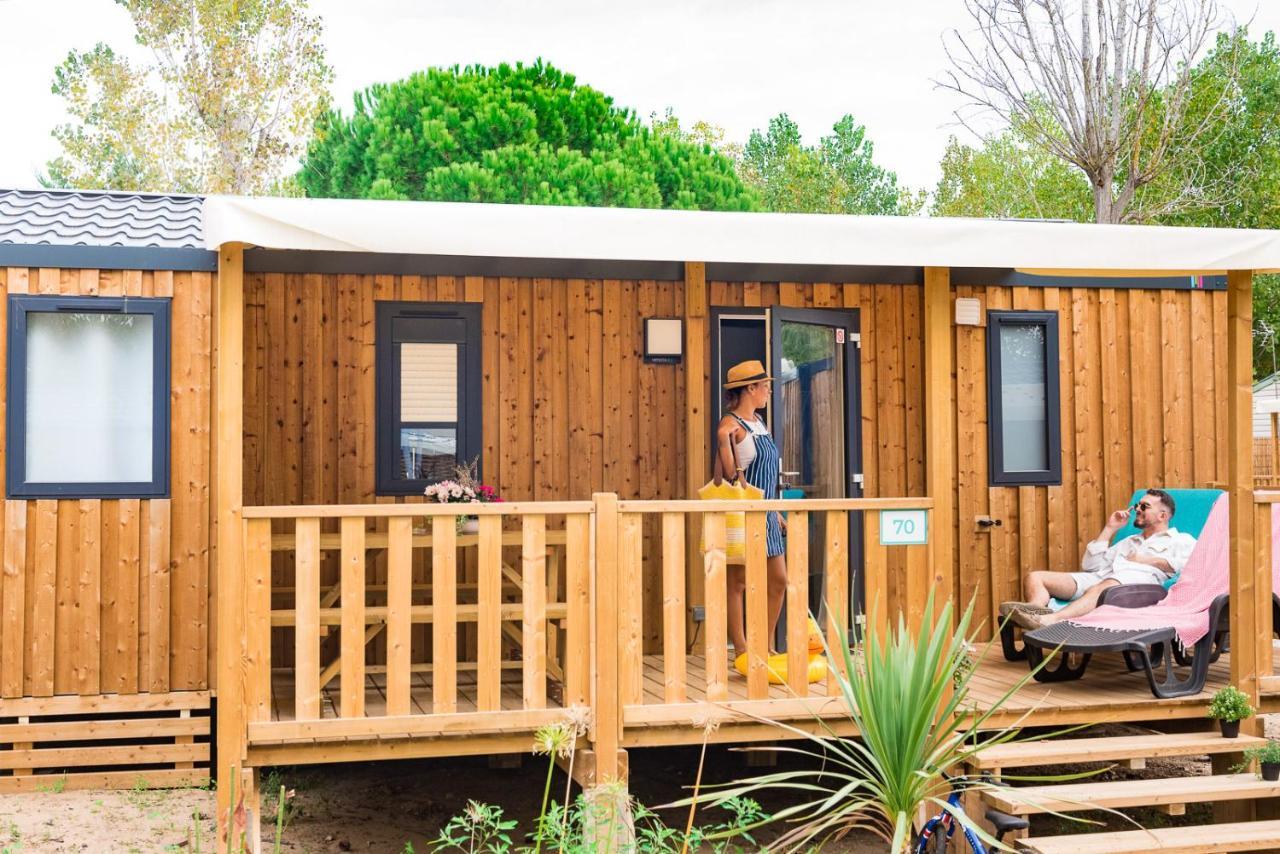 Camping L'Occitan Vias Eksteriør billede