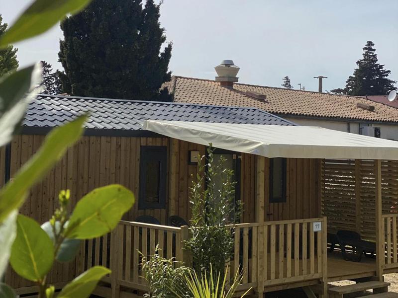 Camping L'Occitan Vias Eksteriør billede
